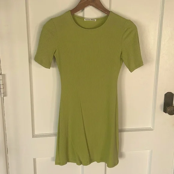 Reformation | Dresses | Reformation Green Kendy Knit Dress | Poshmark